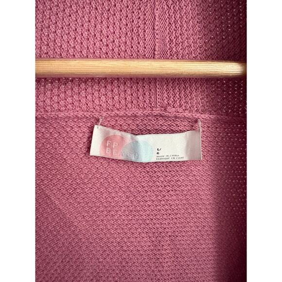 Free PEOPLE Beach Open-Front Women's Sweater - Picture 3 of 3